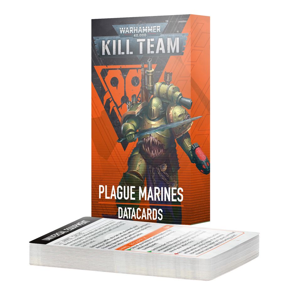 KILL TEAM DATACARDS: PLAGUE MARINES (ENG)