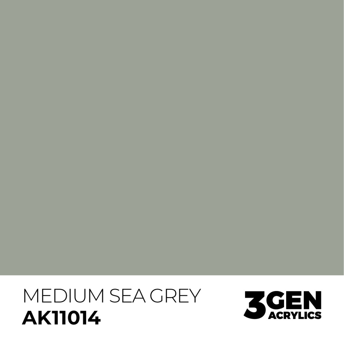 AK Interactive Acrylic Paint 3GEN - MEDIUM SEA GREY