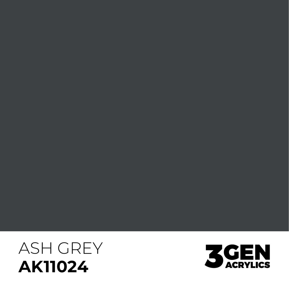 AK Interactive Acrylic Paint 3GEN - ASH GREY