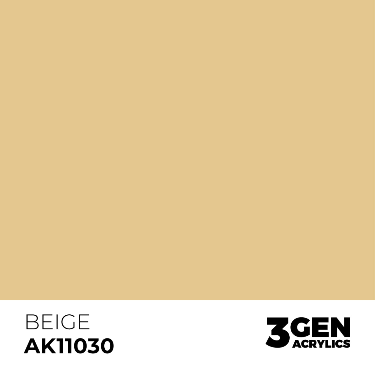 AK Interactive Acrylic Paint 3GEN - BEIGE