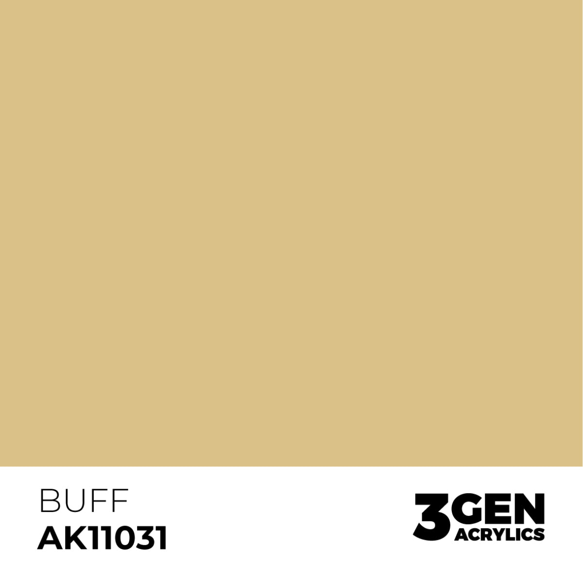 AK Interactive Acrylic Paint 3GEN - BUFF