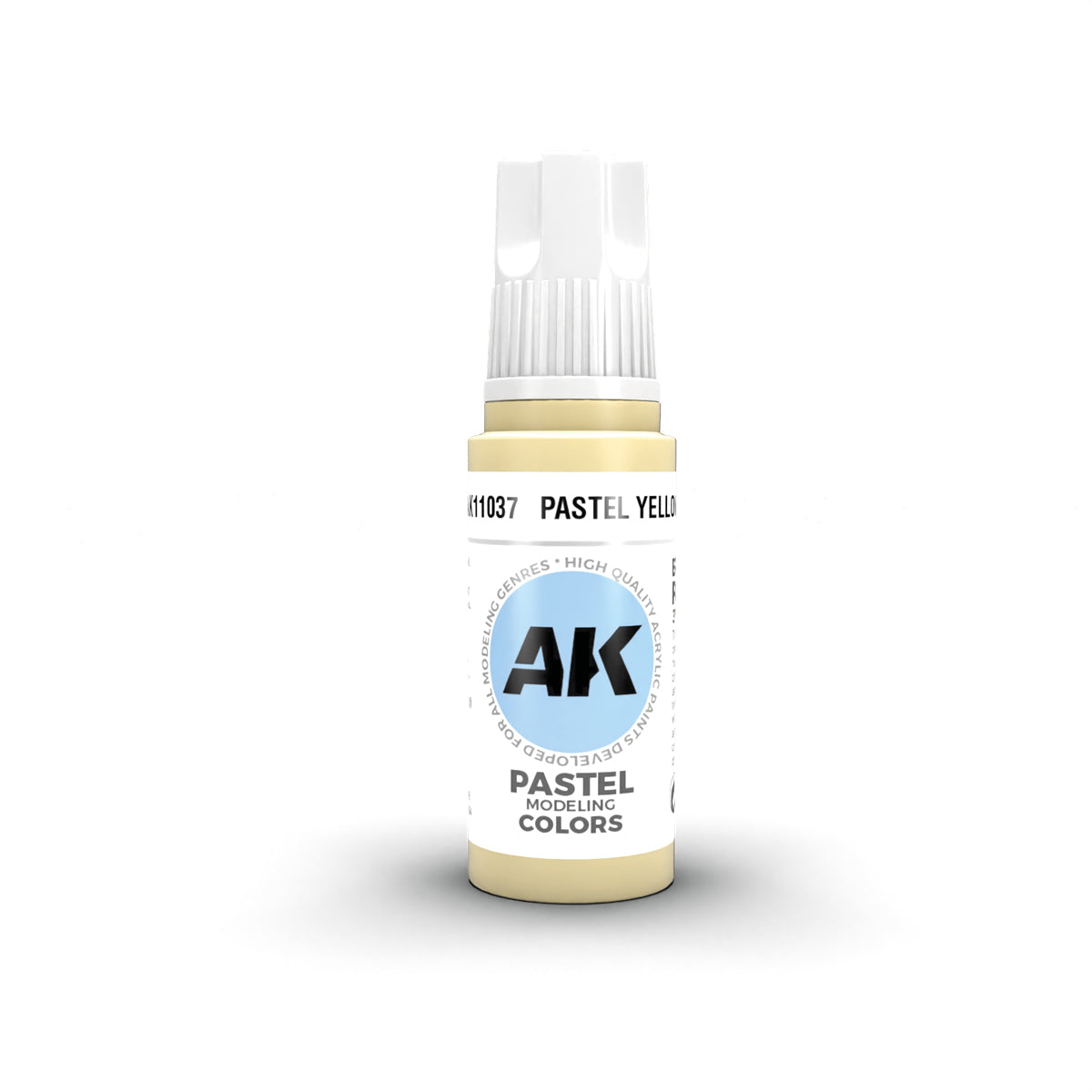AK Interactive Acrylic Paint 3GEN - PASTEL YELLOW