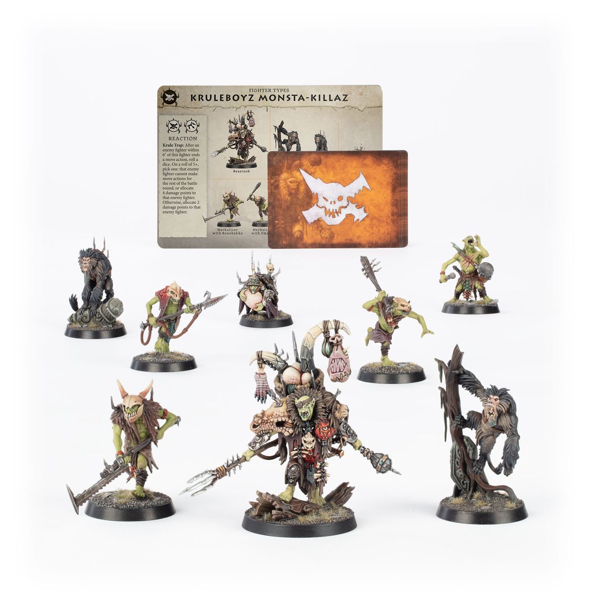 Age of Sigmar - KRULEBOYZ MONSTA-KILLAZ
