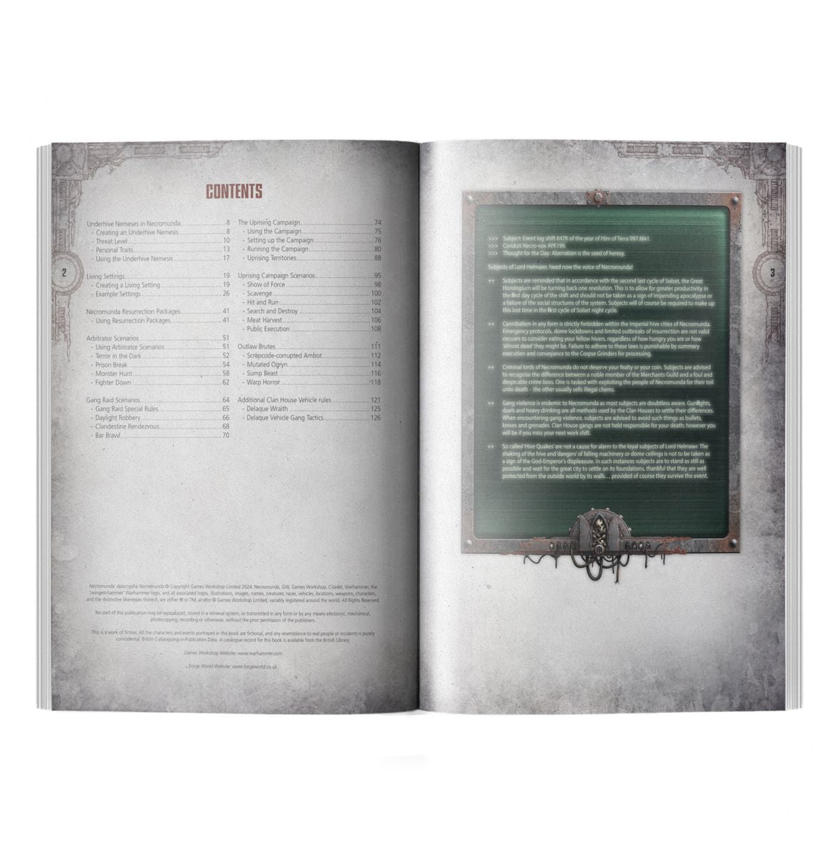 Warhammer 40K - NECROMUNDA: APOCRYPHA (HARDBACK)