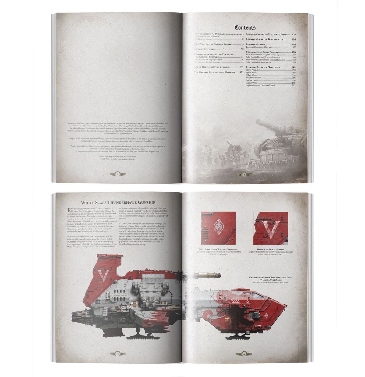 The Horus Heresy - CAMPAIGNS OF THE AGE OF DARKNESS - THE BATTLE FOR BETA-GARMON (HARDBACK)