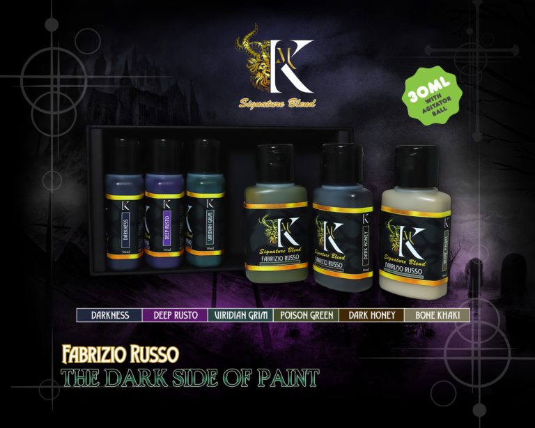 Kimera Kolors – FABRIZIO RUSSO SIGNATURE SET – The Dark Side of Paint