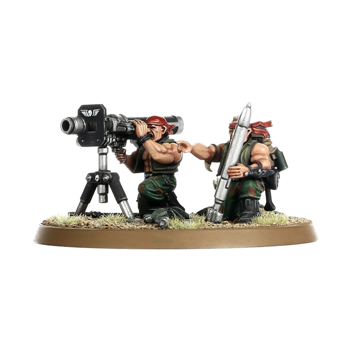 Warhammer 40K - CATACHAN HEAVY WEAPON SQUAD
