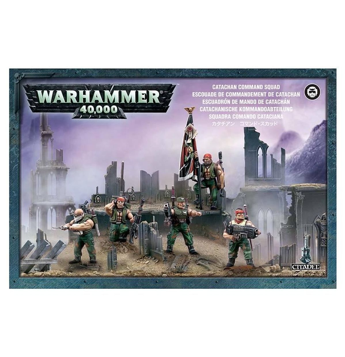 Warhammer 40K - CATACHAN COMMAND SQUAD