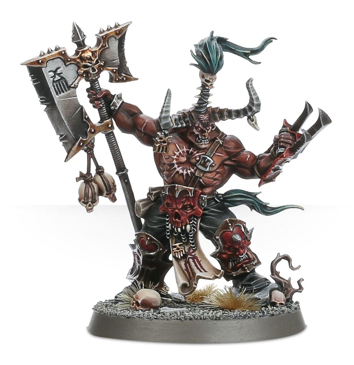 Age of Sigmar - EXALTED DEATHBRINGER WITH RUINOUS AXE