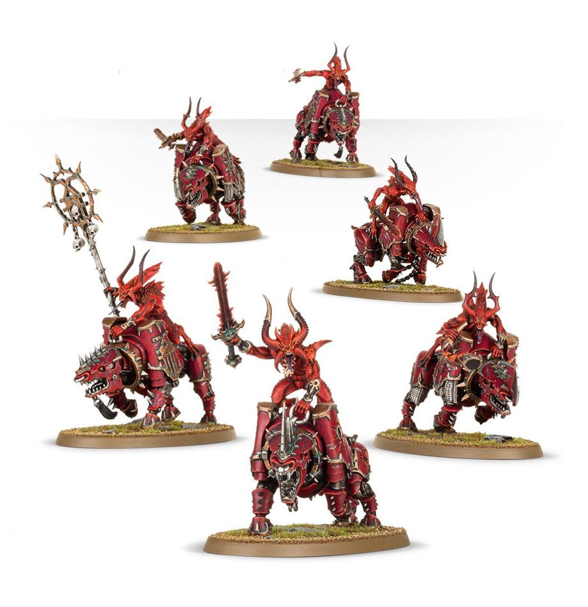 Age of Sigmar - DAEMONS OF KHORNE BLOODCRUSHERS