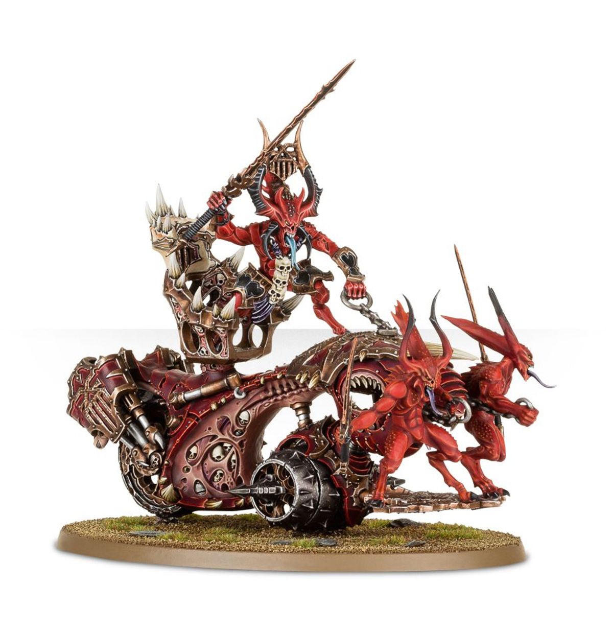 Age of Sigmar - RENDMASTER, HERALD OF KHORNE ON BLOOD THRONE
