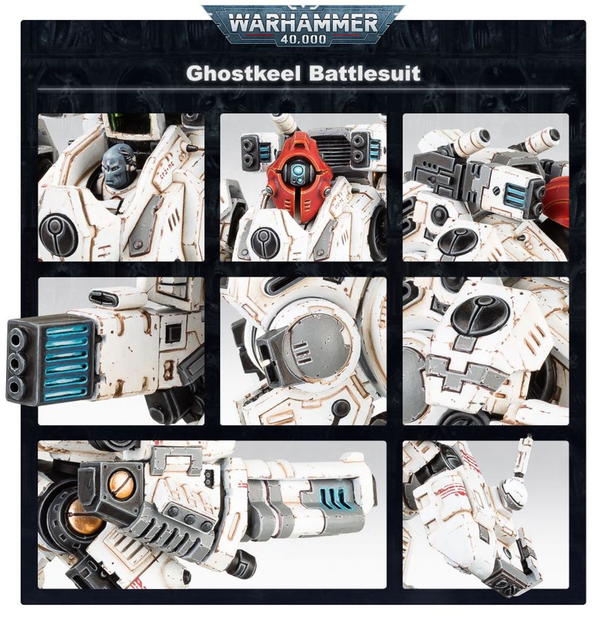 Warhammer 40K - XV95 GHOSTKEEL BATTLESUIT