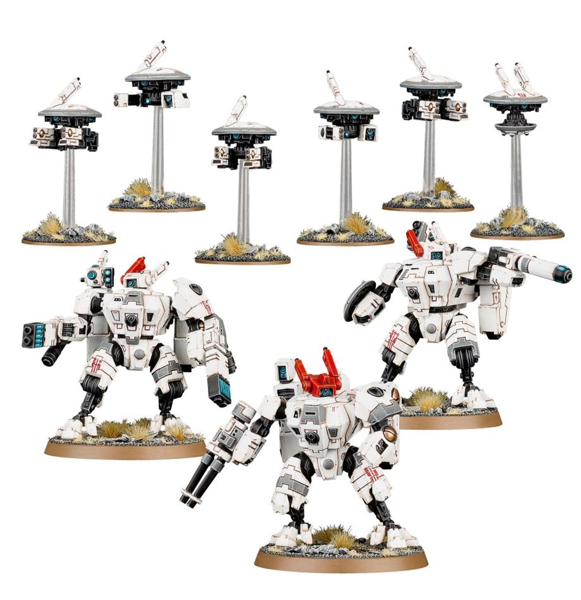 Warhammer 40K - XV8 CRISIS BATTLESUIT TEAM