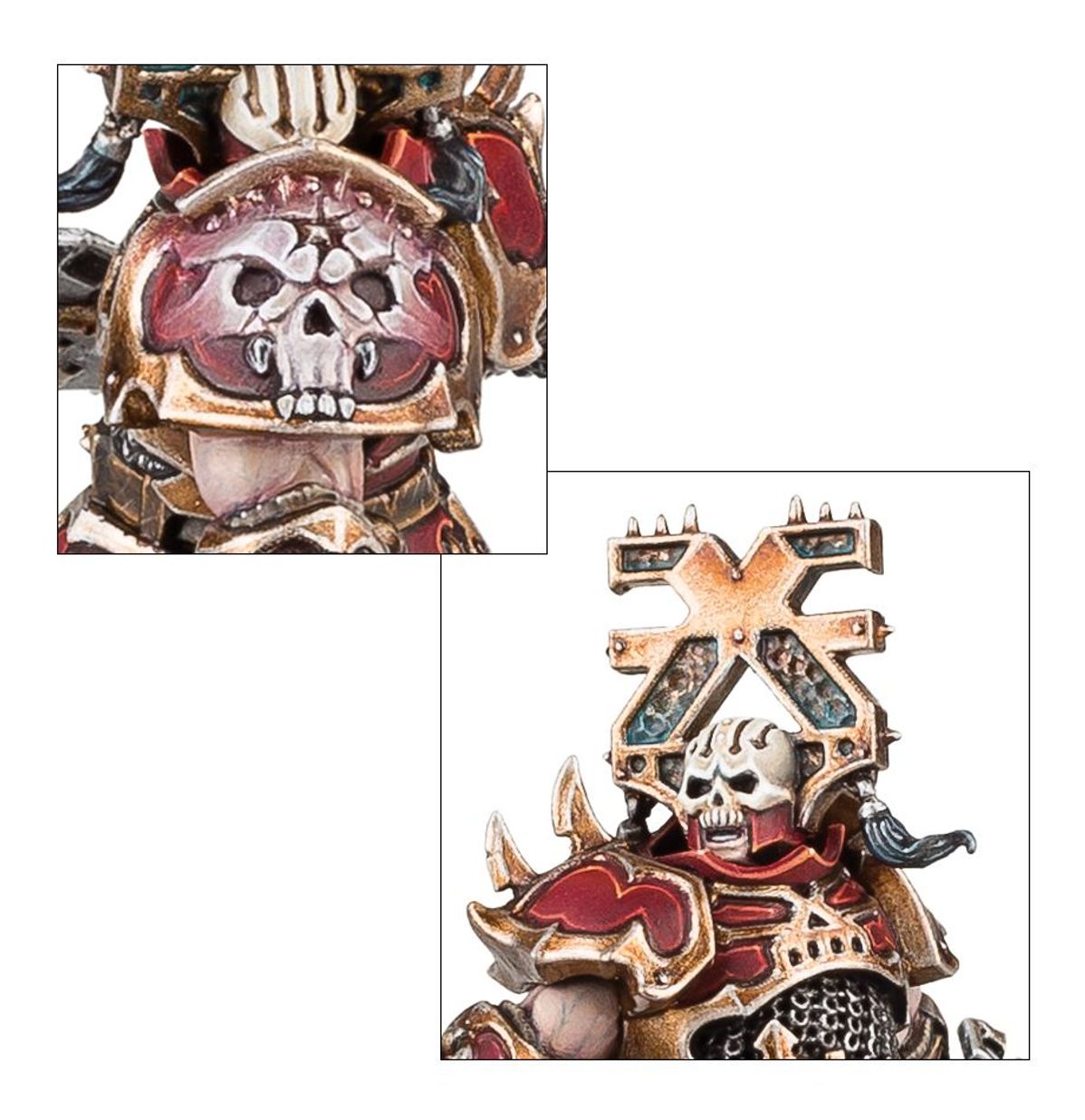 Age of Sigmar - ASPIRING DEATHBRINGER WITH GOREAXE AND SKULLHAMMER