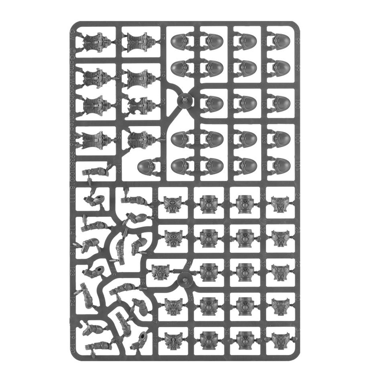 Warhammer 40K - RUBRIC MARINES