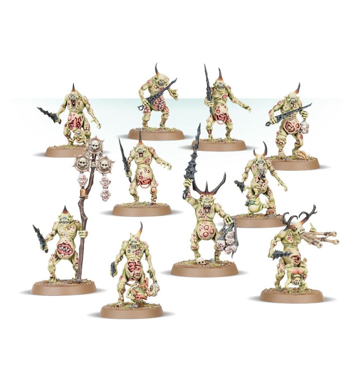 Age of Sigmar - PLAGUEBEARERS OF NURGLE