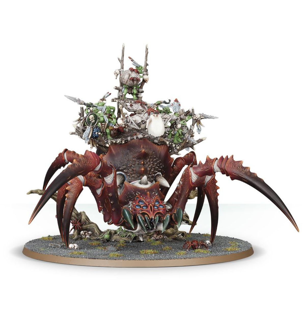 Age of Sigmar - ARACHNAROK SPIDER WITH SPIDERFANG WARPARTY