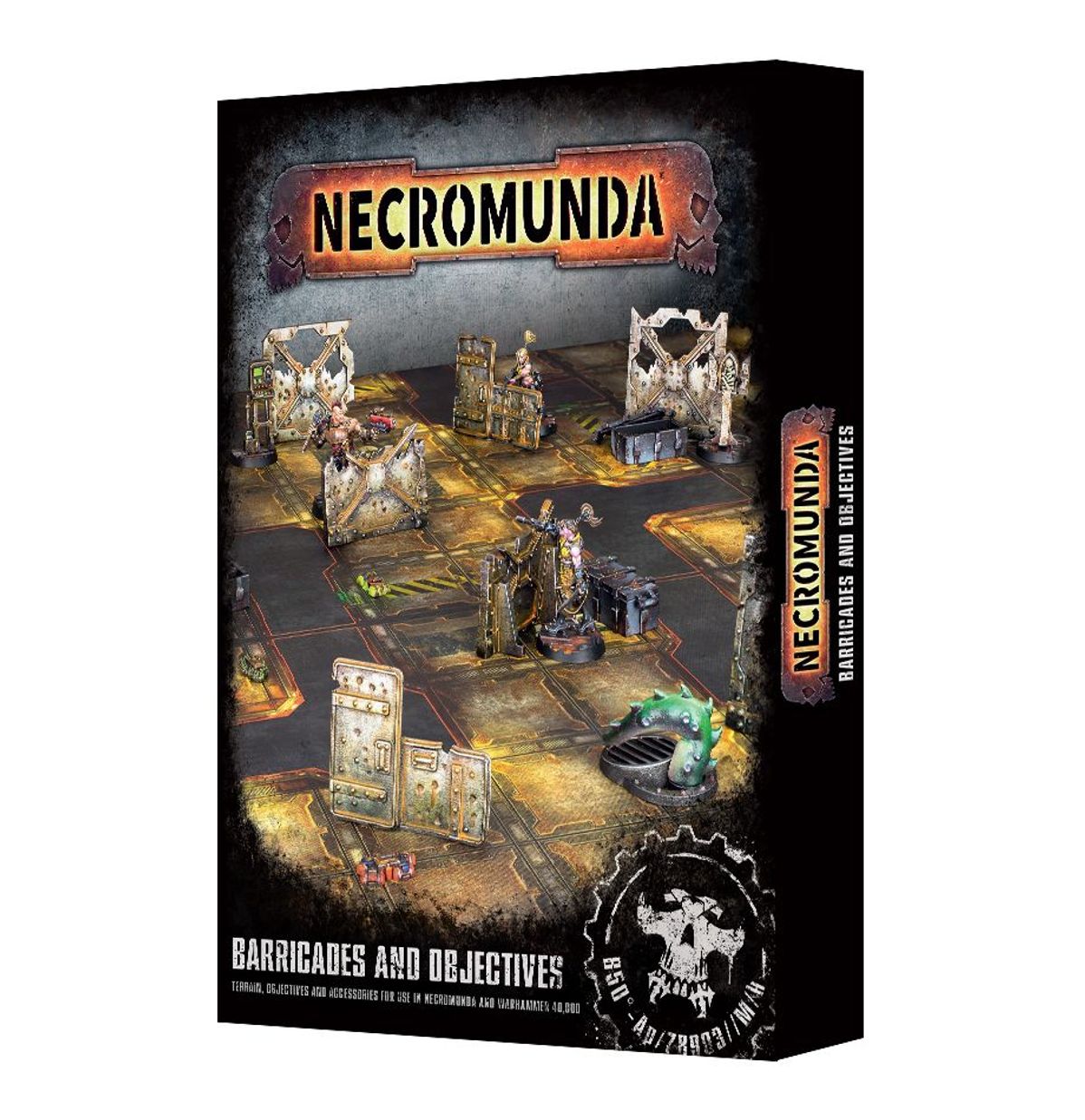 Warhammer 40K - NECROMUNDA BARRICADES AND OBJECTIVES