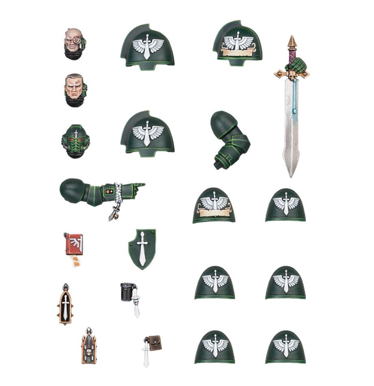 Warhammer 40K - DARK ANGELS PRIMARIS UPGRADES