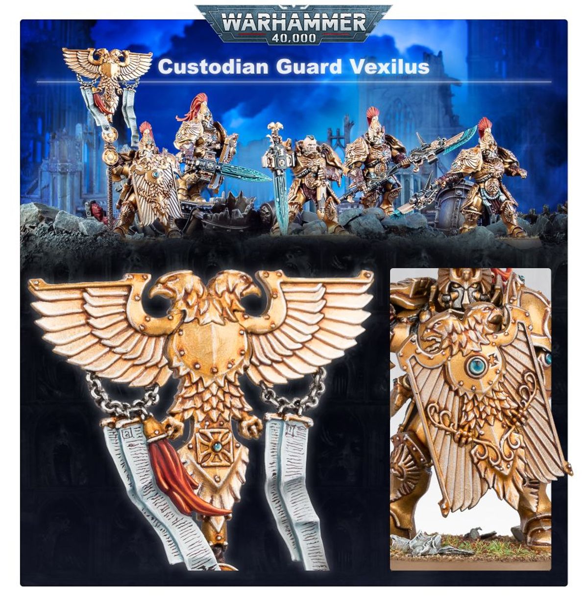 The Horus Heresy - CUSTODIAN GUARD SQUAD