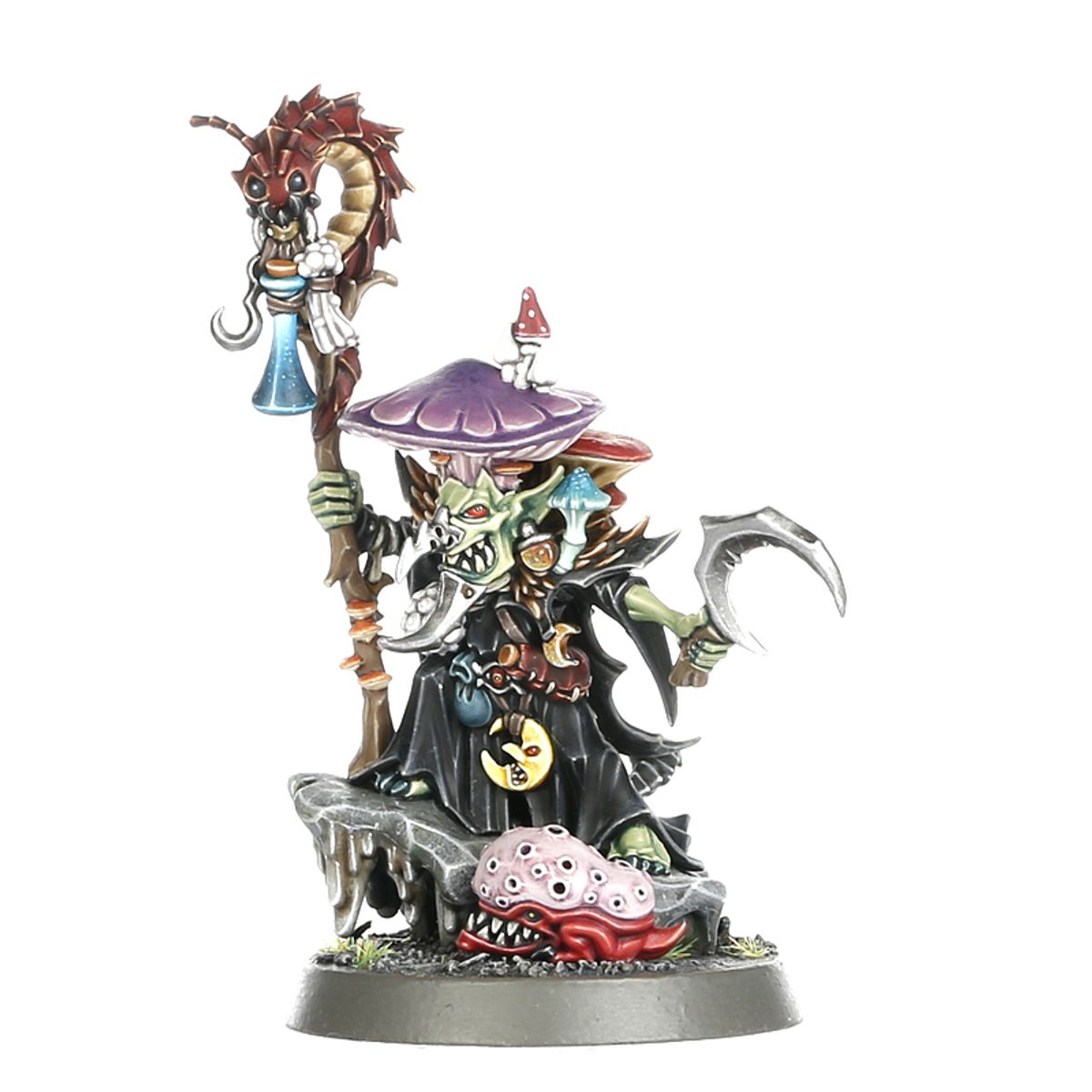 Age of Sigmar - FUNGOID CAVE-SHAMAN SNAZZGAR STINKMULLETT