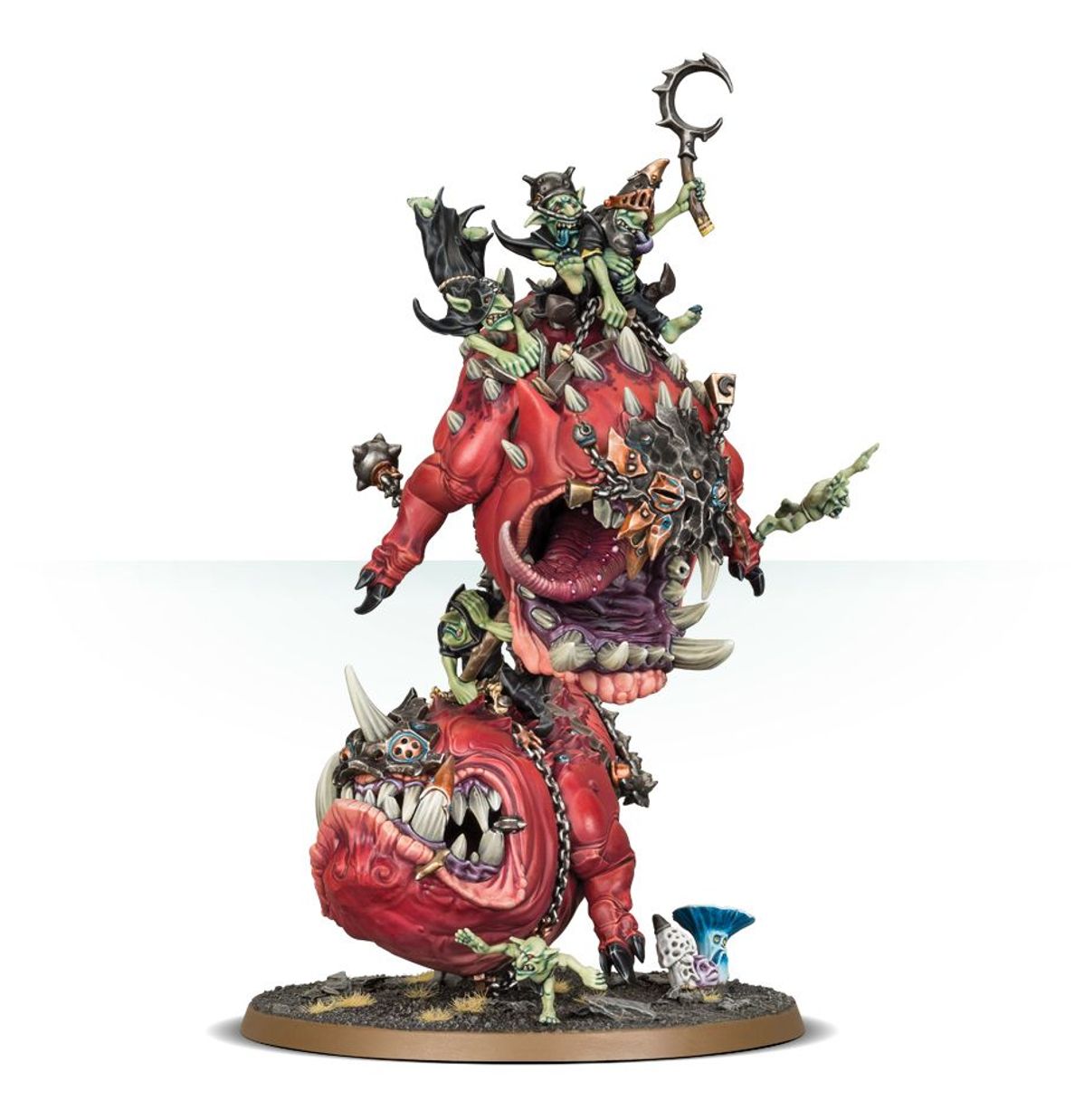 Age of Sigmar - LOONBOSS ON MANGLER SQUIGS