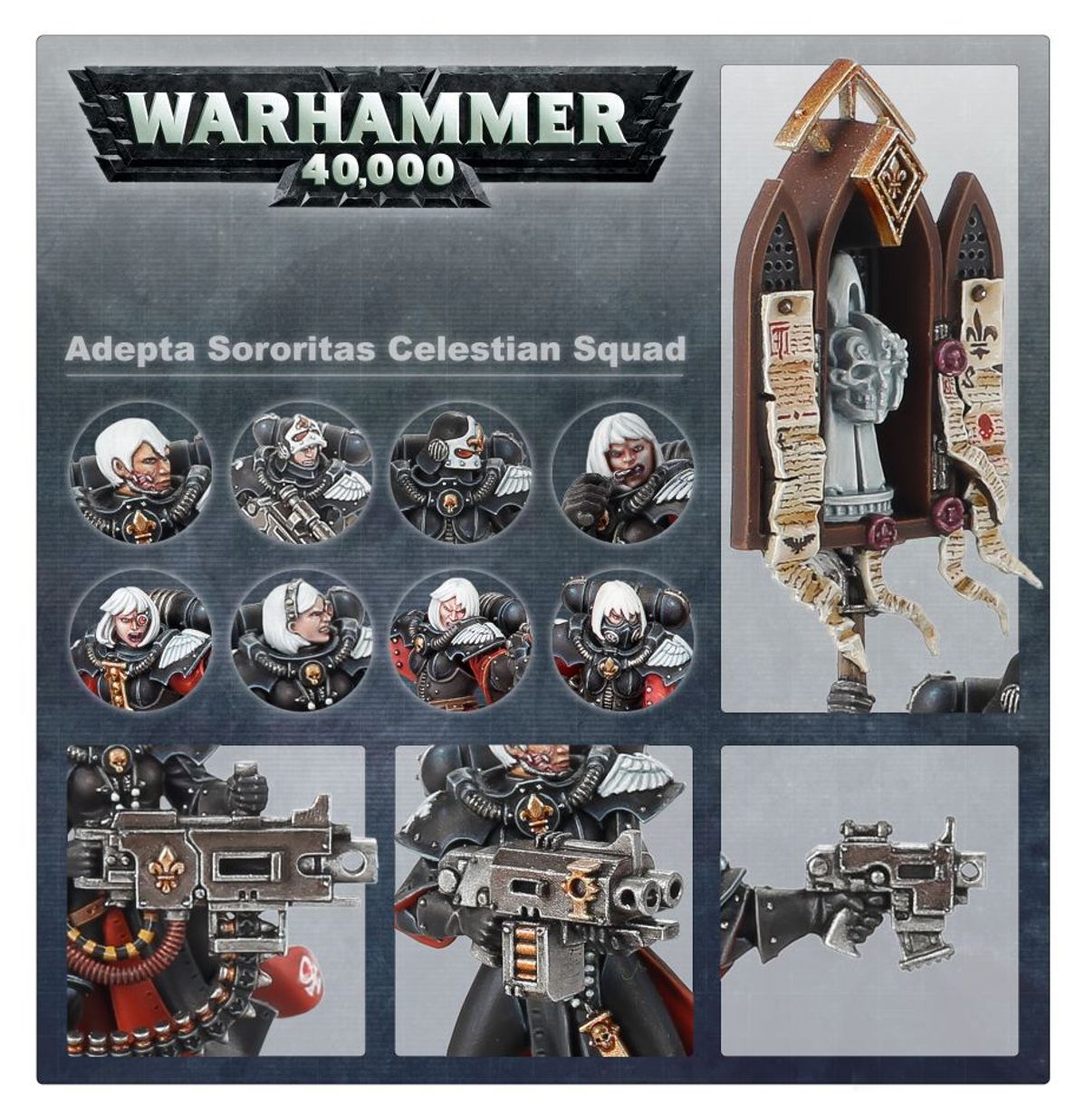 Warhammer 40K - BATTLE SISTERS SQUAD