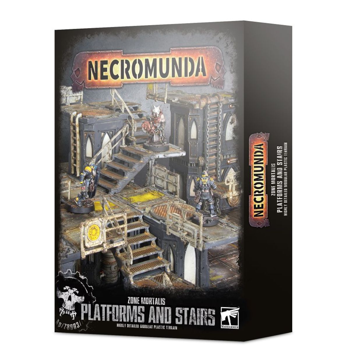 Warhammer 40K - NECROMUNDA ZONE MORTALIS PLATFORMS AND STAIRS