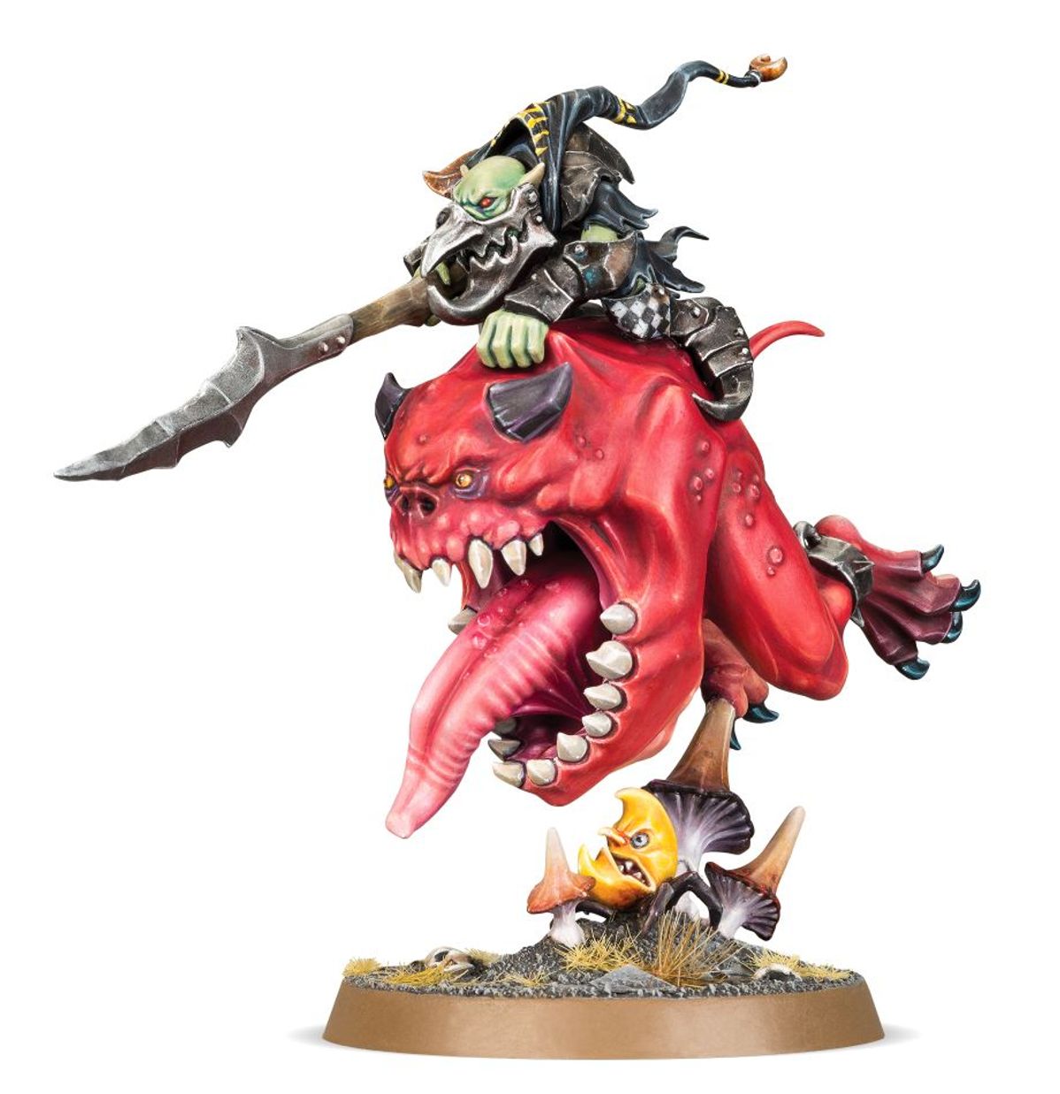 Age of Sigmar - LOONBOSS ON GIANT CAVE SQUIG
