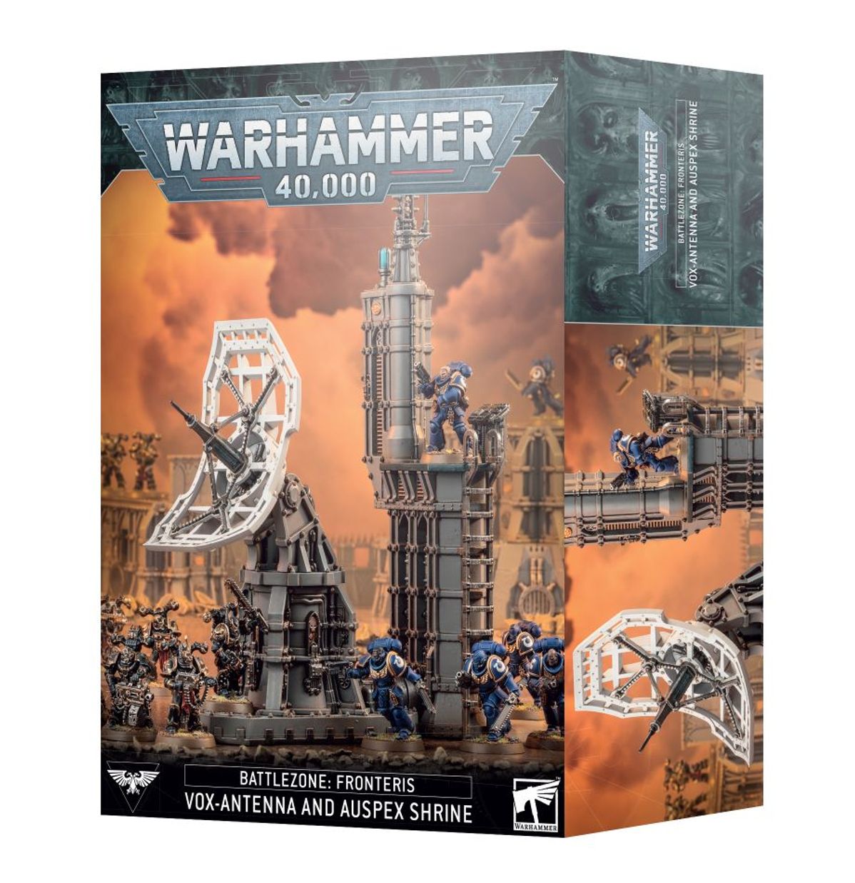 Warhammer 40K - BATTLEZONE: FRONTERIS - VOX-ANTENNA AND AUSPEX SHRINE