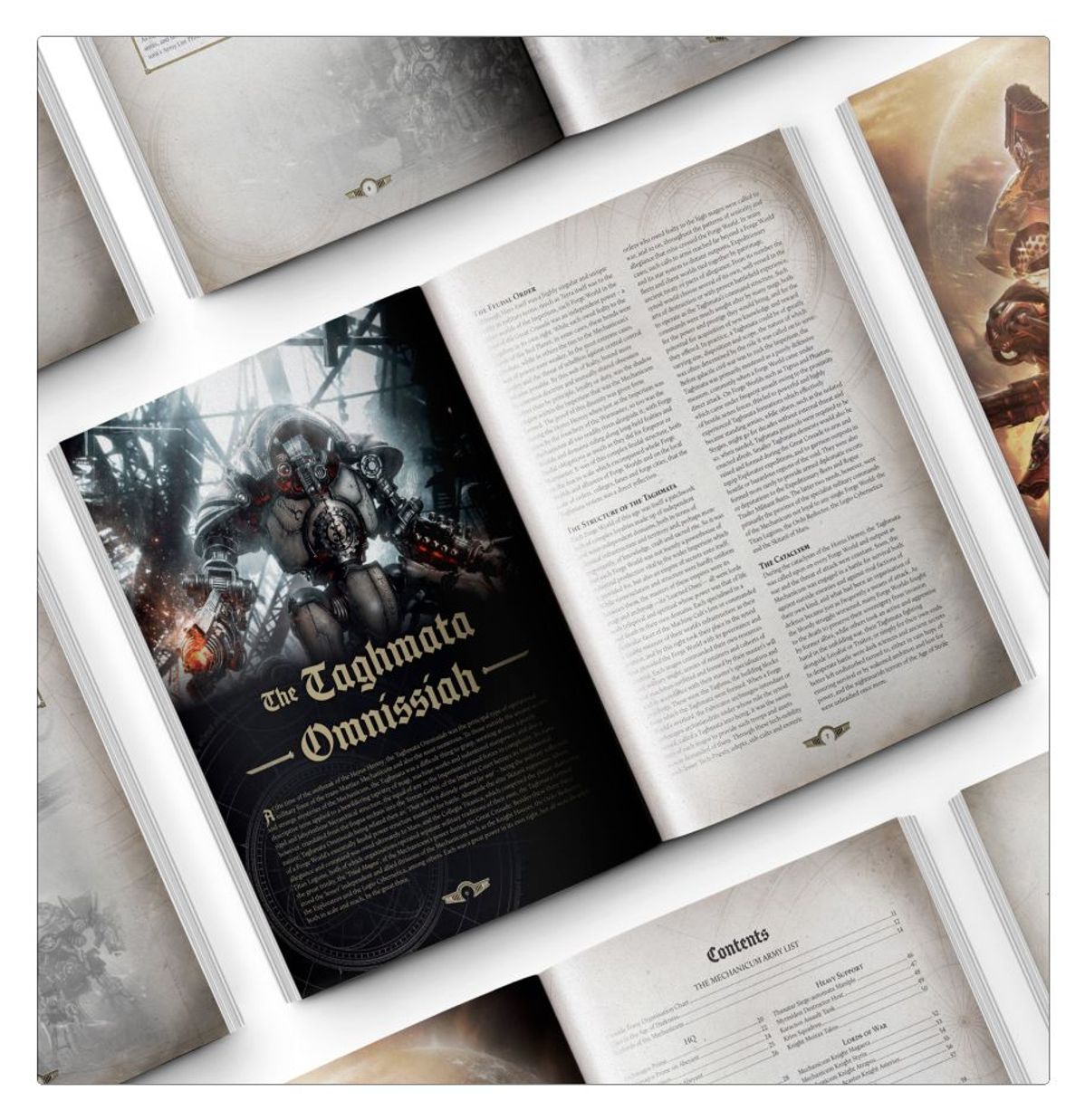 The Horus Heresy - LIBER MECHANICUM - FORCES OF THE OMNISSIAH ARMY BOOK