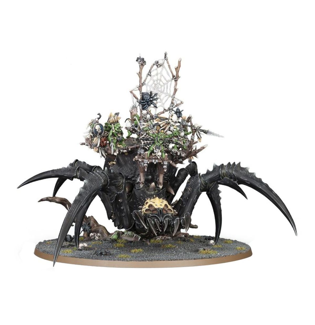 Age of Sigmar - WEBSPINNER SHAMAN ON ARACHNAROK SPIDER