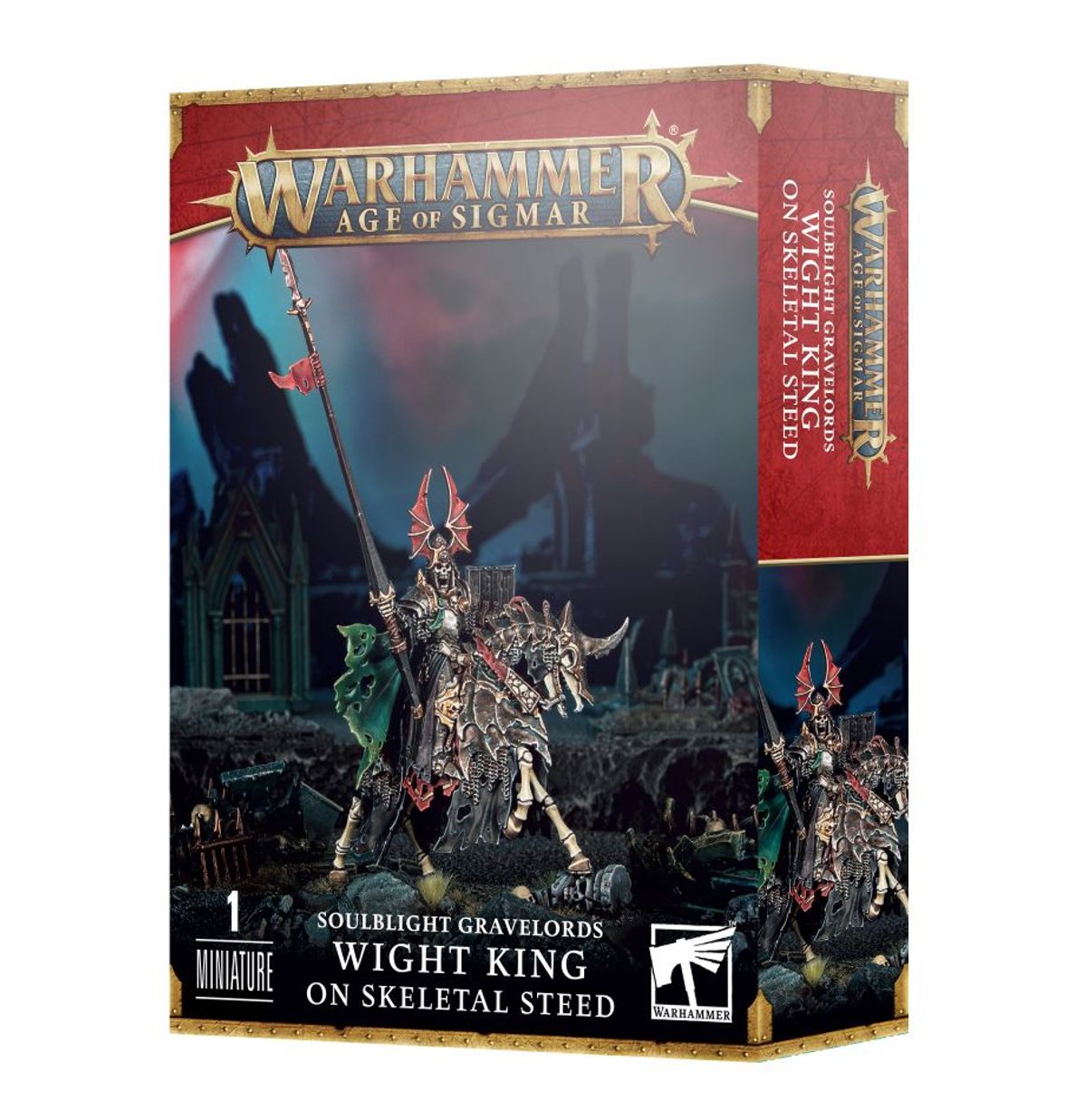 Age of Sigmar - WIGHT KING ON SKELETAL STEED