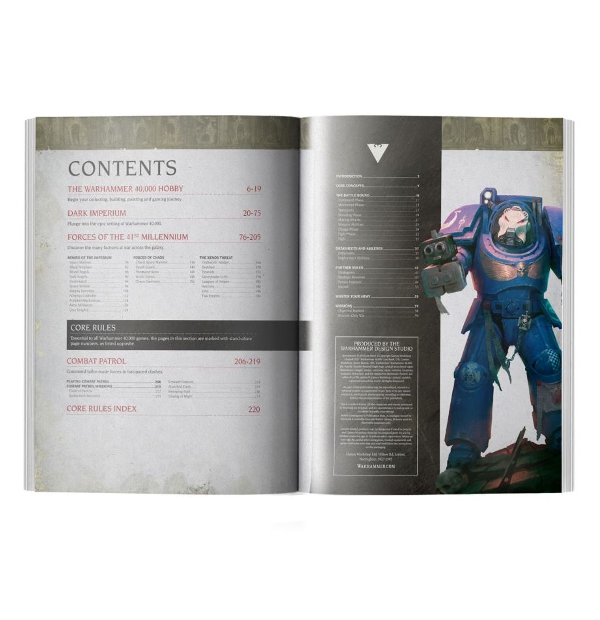 Warhammer 40K - WARHAMMER 40,000 CORE BOOK