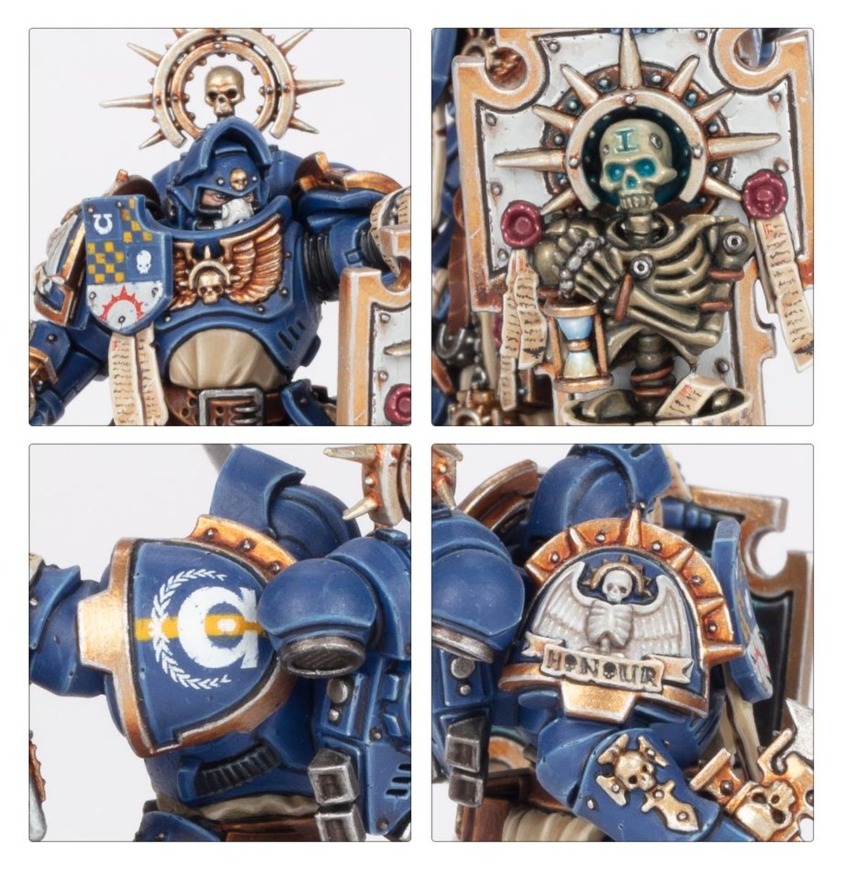Warhammer 40K - CAPTAIN WITH RELIC SHIELD