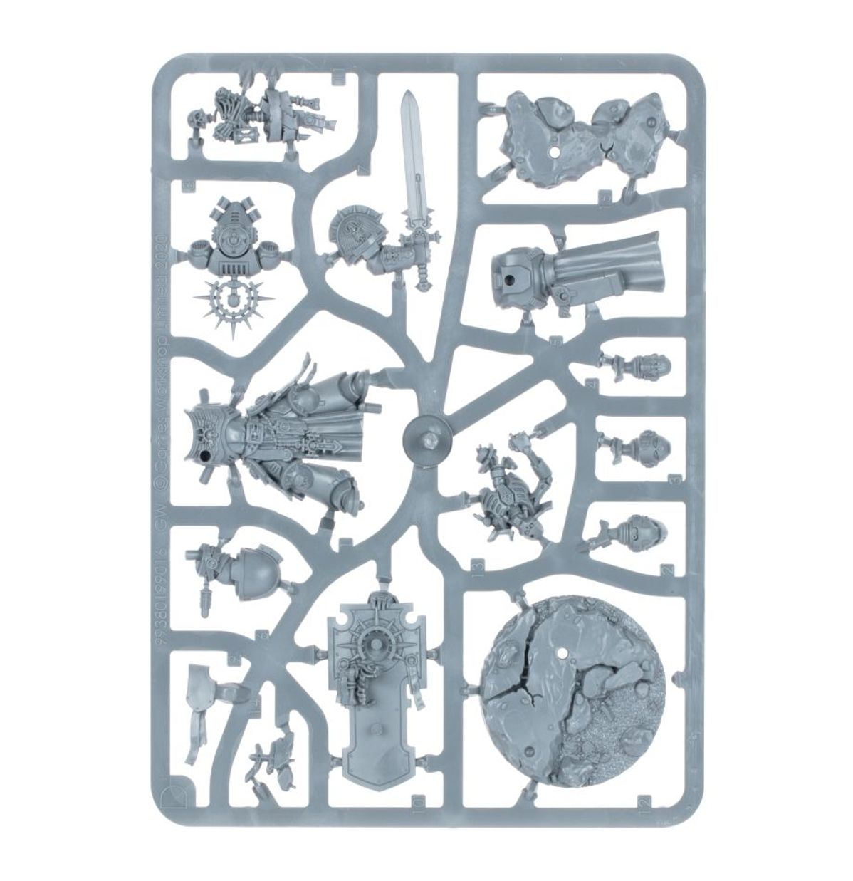 Warhammer 40K - CAPTAIN WITH RELIC SHIELD