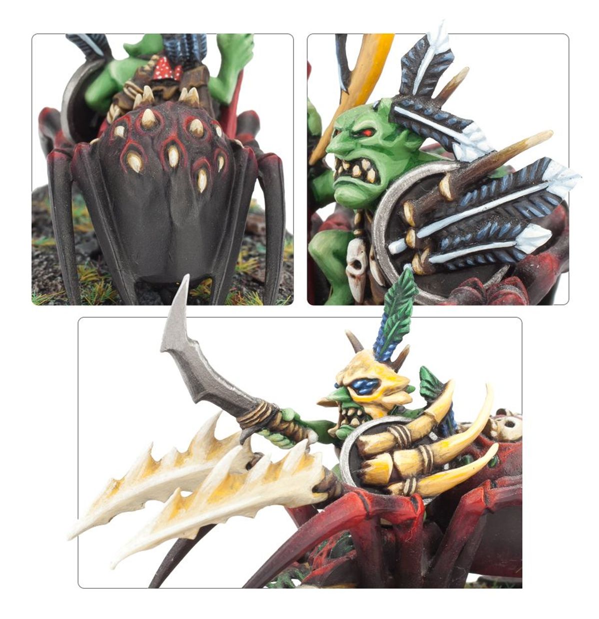 Age of Sigmar - GROT SPIDER RIDERS