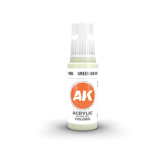 AK Interactive Acrylic Paint 3GEN - GREENISH WHITE