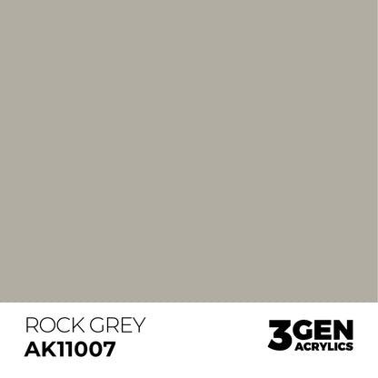 AK Interactive Acrylic Paint 3GEN - ROCK GREY