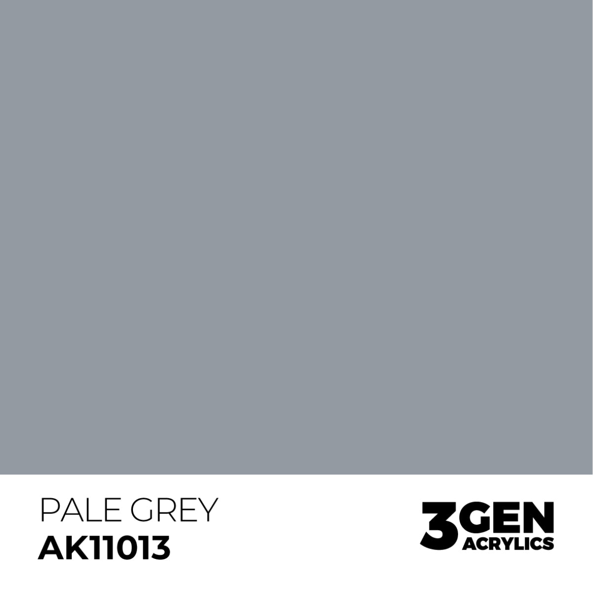 AK Interactive Acrylic Paint 3GEN - PALE GREY