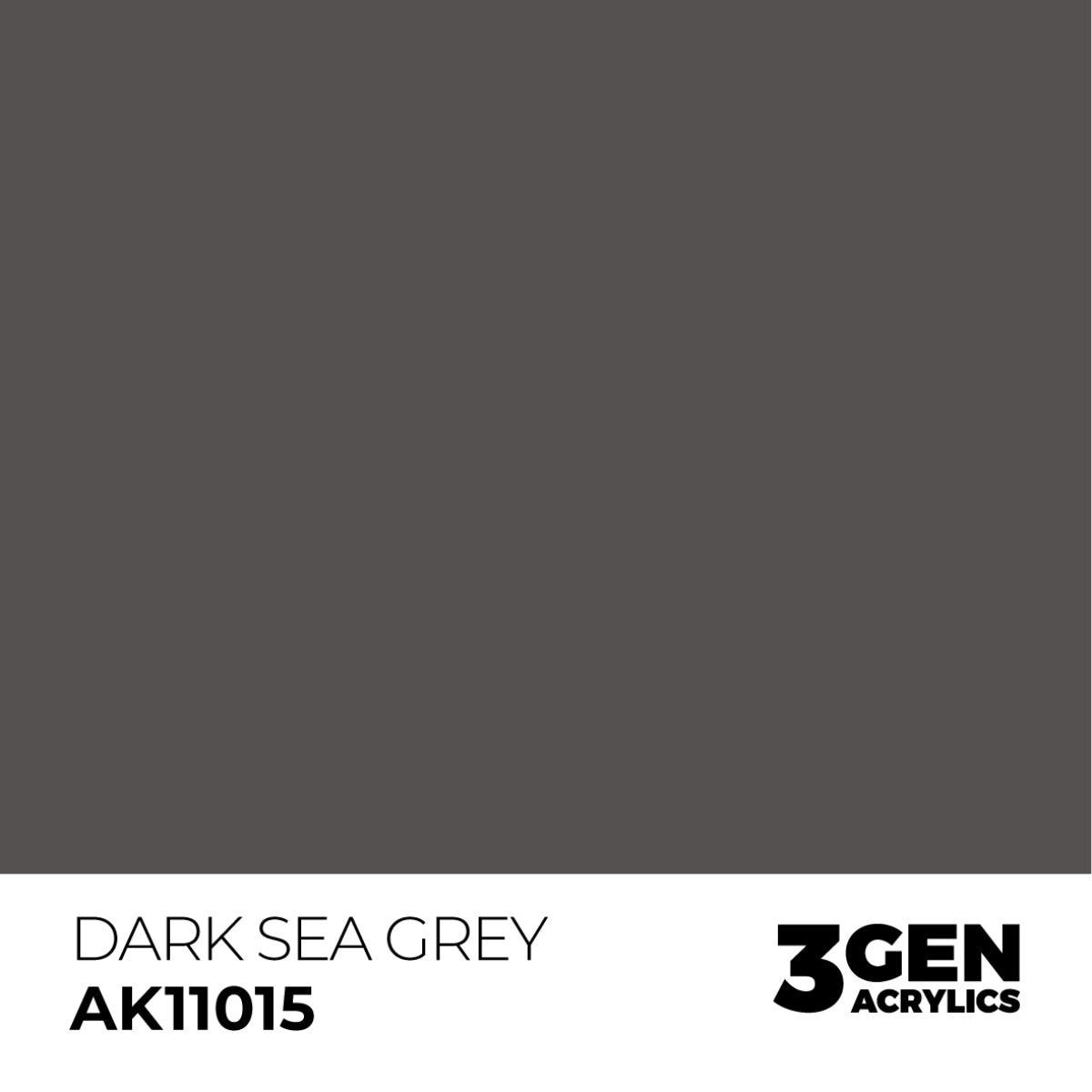 AK Interactive Acrylic Paint 3GEN - DARK SEA GREY