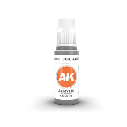 AK Interactive Acrylic Paint 3GEN - DARK SEA GREY