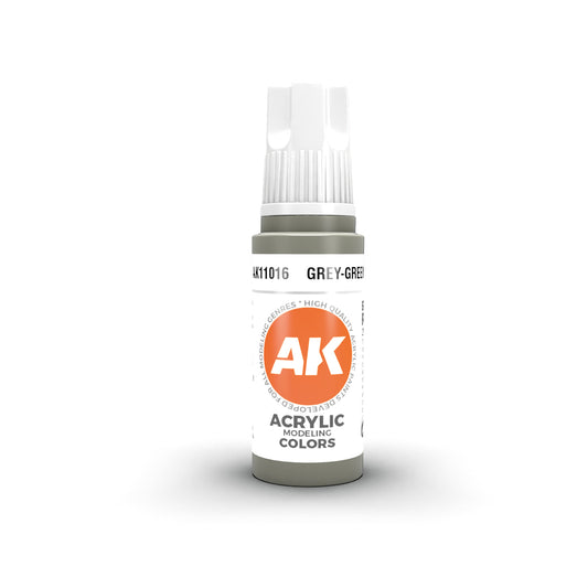 AK Interactive Acrylic Paint 3GEN - GREY GREEN