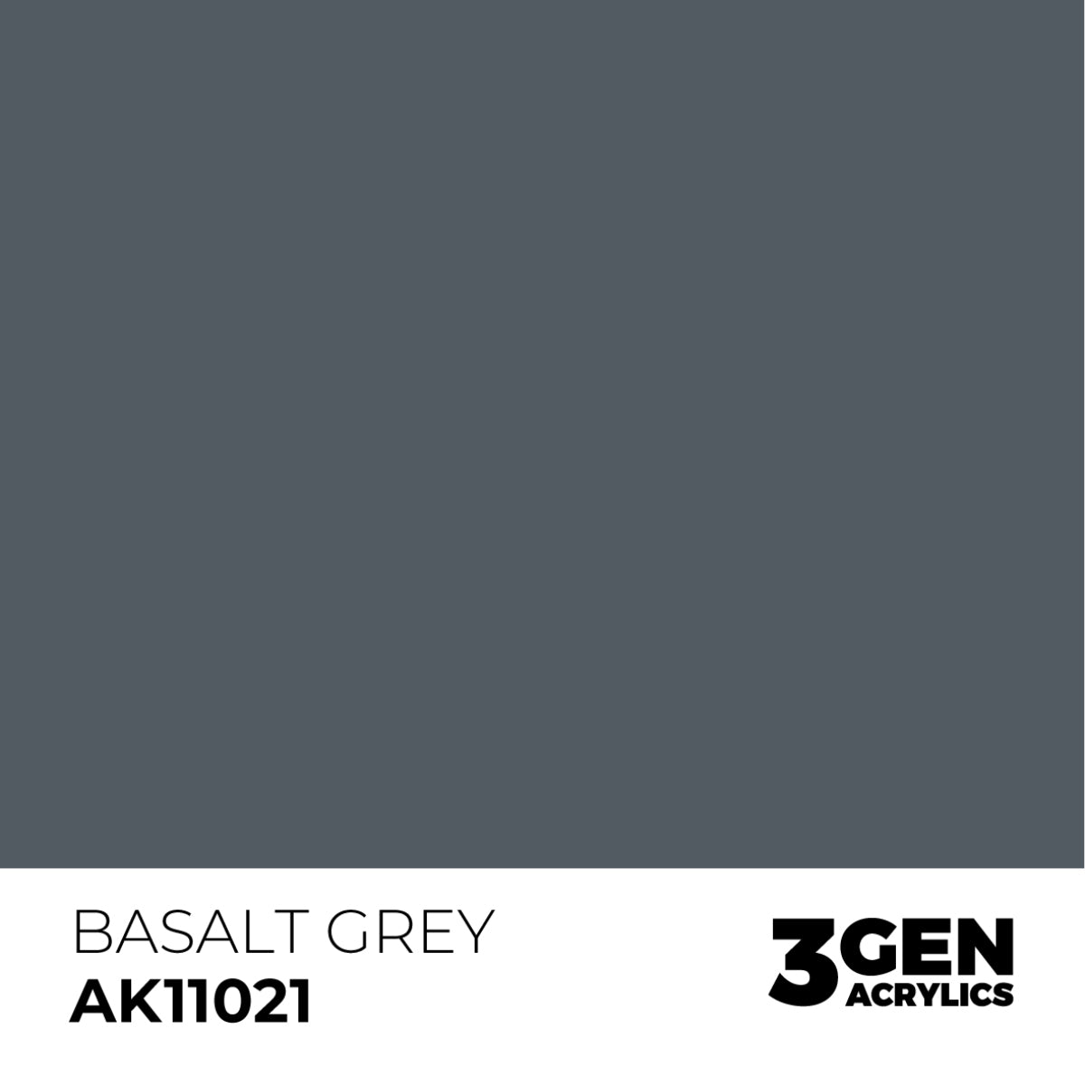 AK Interactive Acrylic Paint 3GEN - BASALT GREY