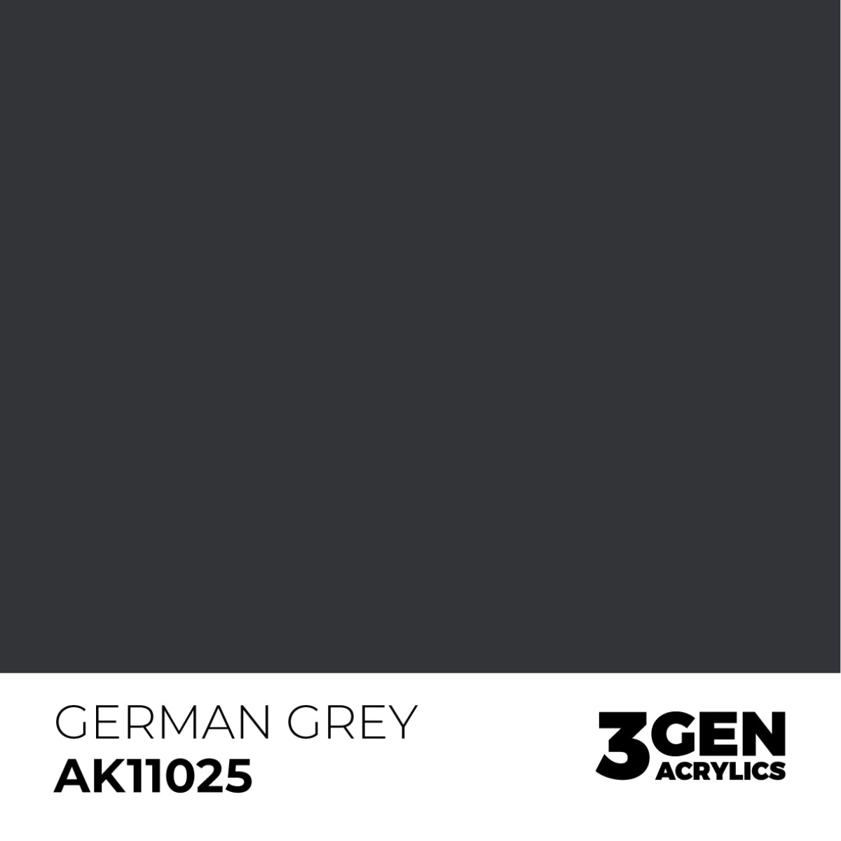 AK Interactive Acrylic Paint 3GEN - GERMAN GREY