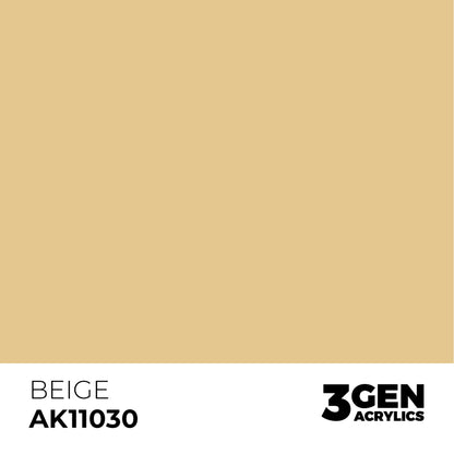 AK Interactive Acrylic Paint 3GEN - BEIGE