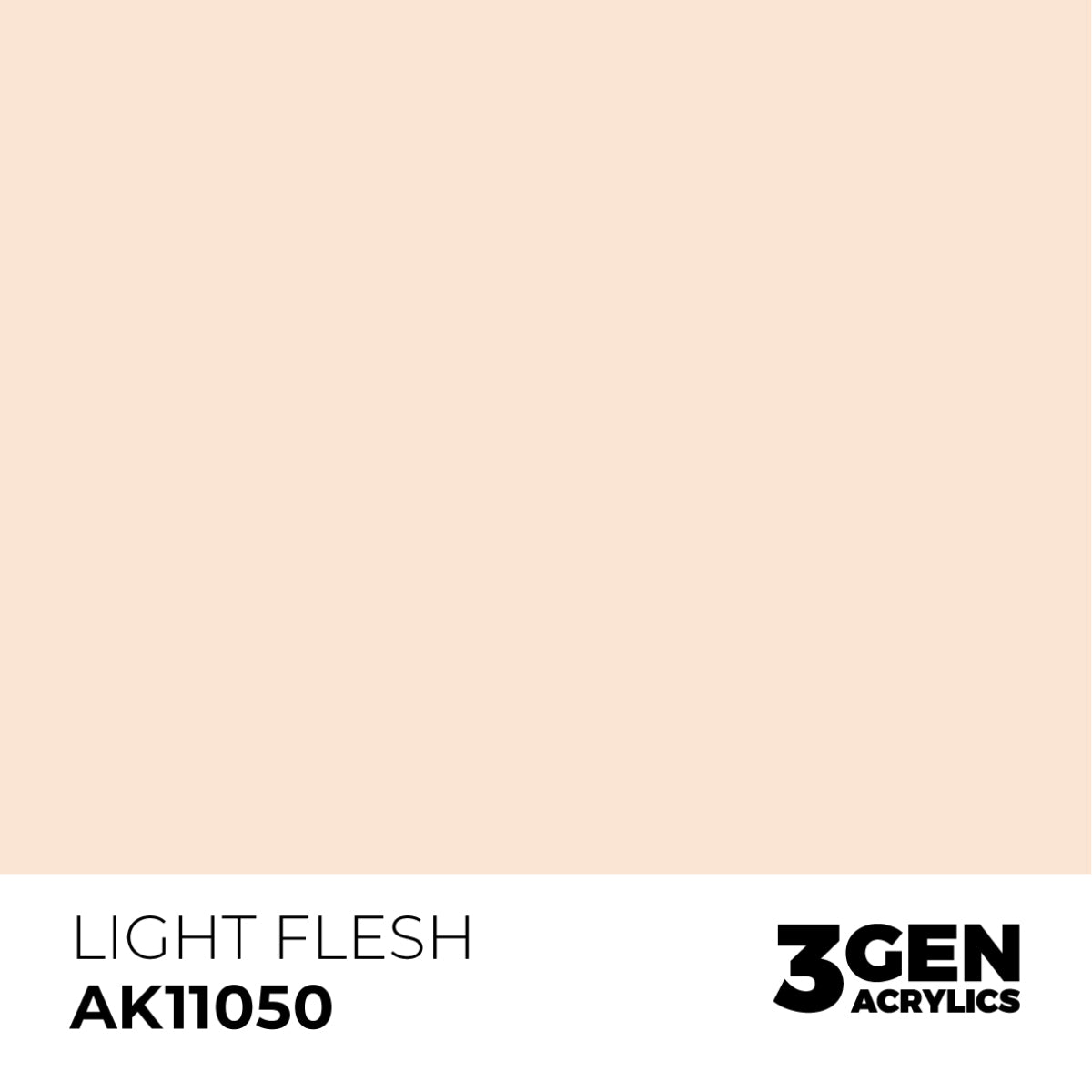 AK Interactive Acrylic Paint 3GEN - LIGHT FLESH