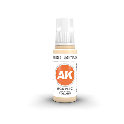 AK Interactive Acrylic Paint 3GEN - LIGHT FLESH