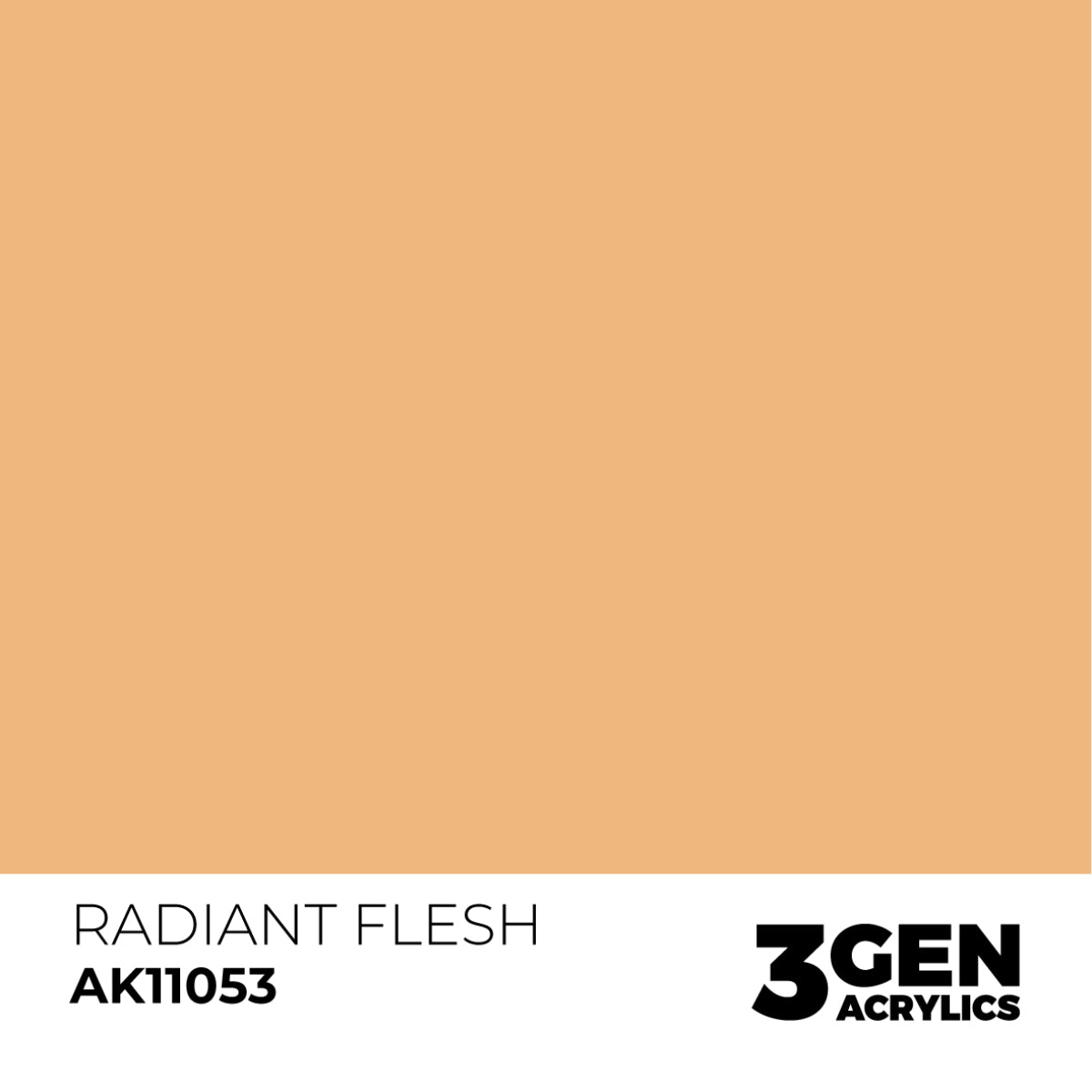 AK Interactive Acrylic Paint 3GEN - RADIANT FLESH