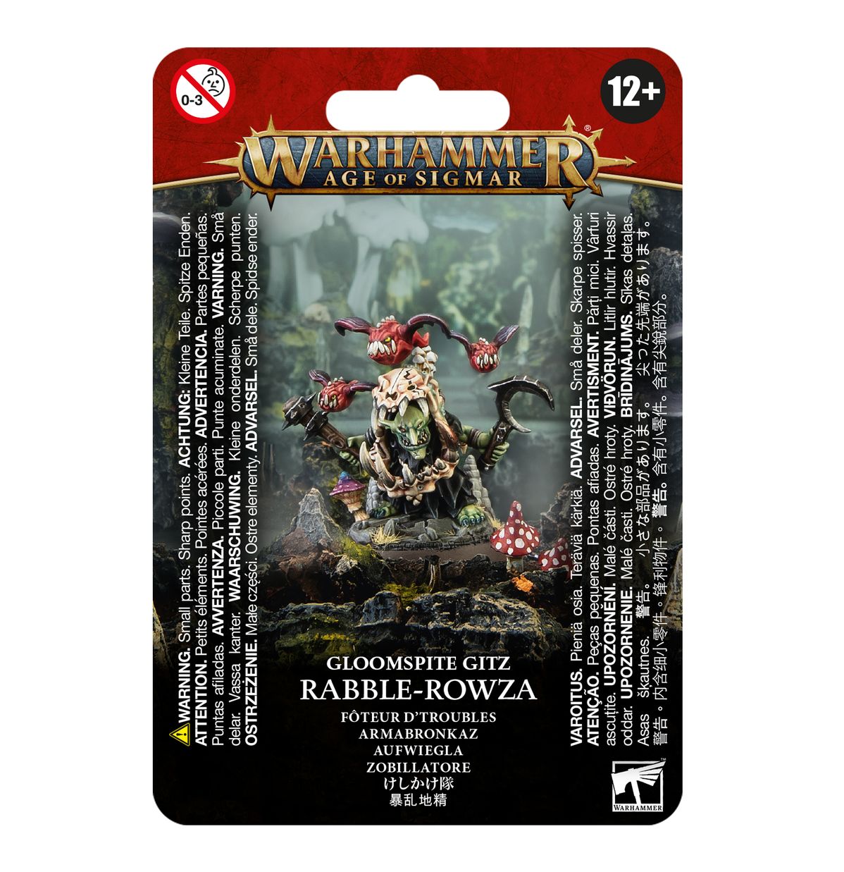 Age of Sigmar - GLOOMSPITE GITZ: RABBLE-ROWZA